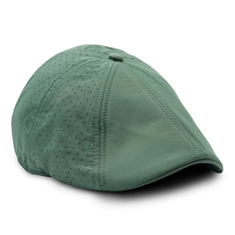 The Cool Air Boston Scally Cap - OD Green sold by Boston Scally