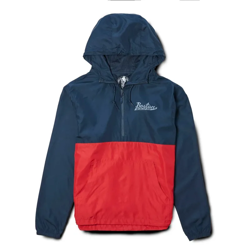 Boston Scally The Windbreaker - Navy & Red sold by Boston Scally
