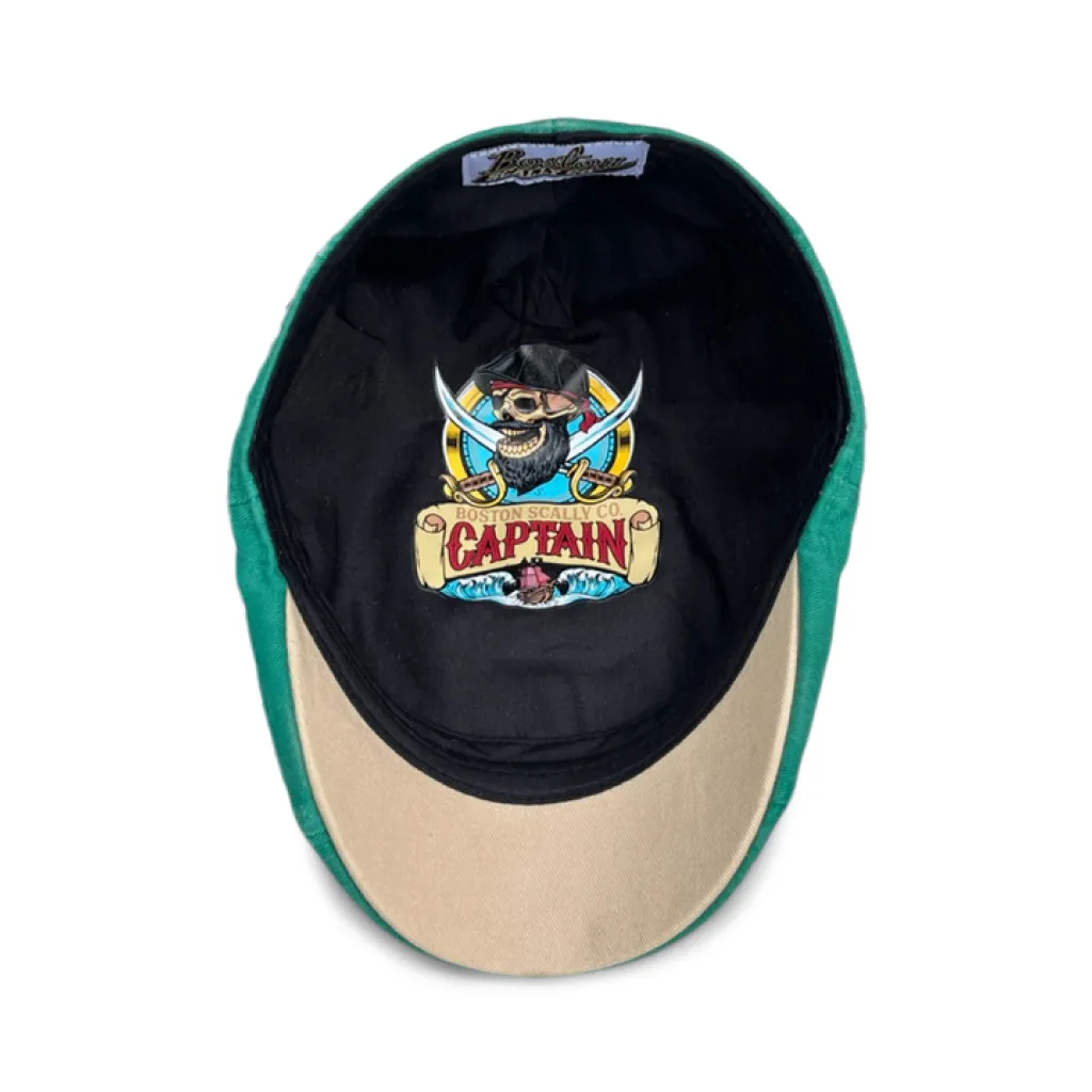 The Captain Boston Scally Cap - Seafoam Green sold by Boston Scally product image thumbnail 2