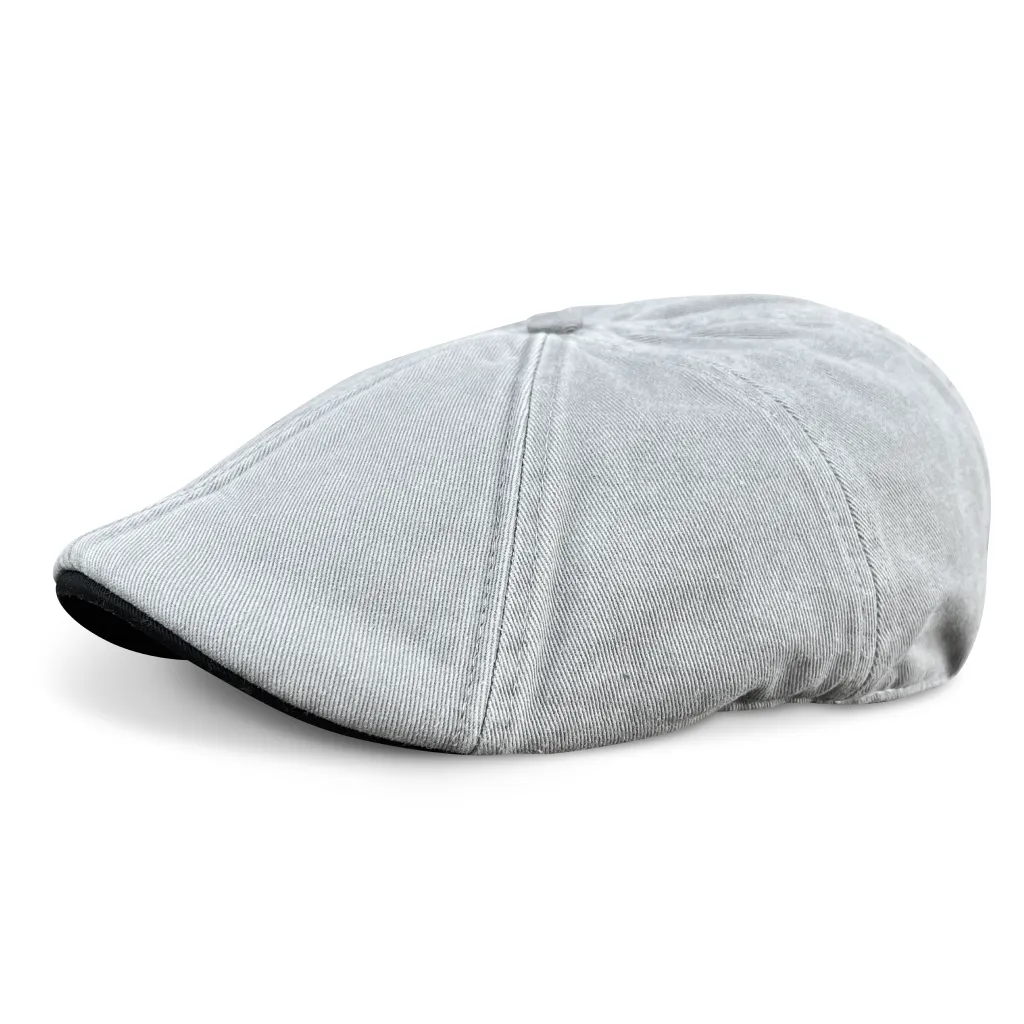 The Captain Boston Scally Cap - Saltwood Grey sold by Boston Scally product image thumbnail 3