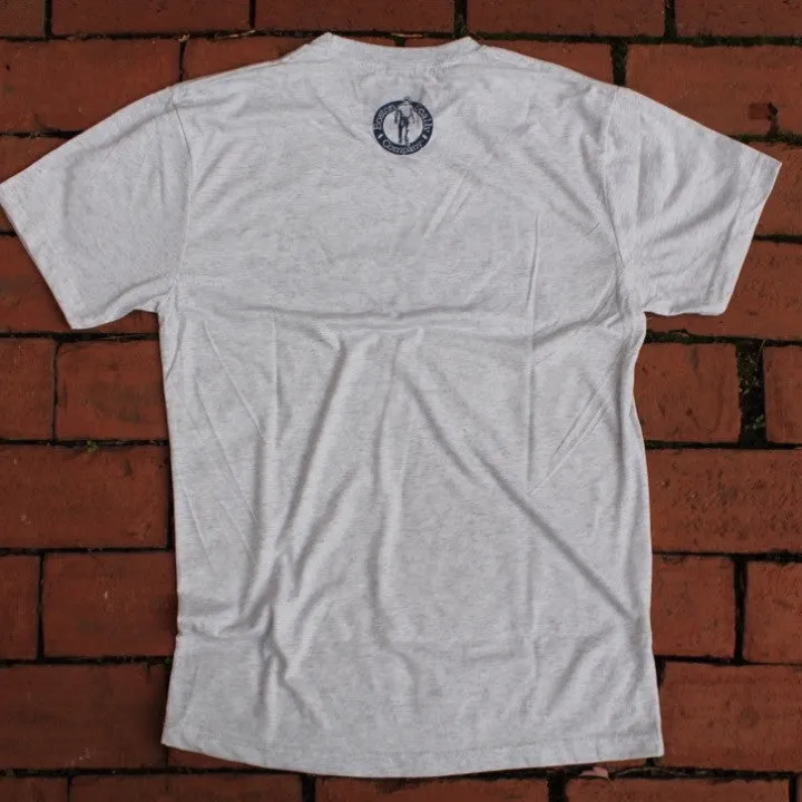 Boston Scally The Tee T-Shirt - Heather White sold by Boston Scally product image thumbnail 3