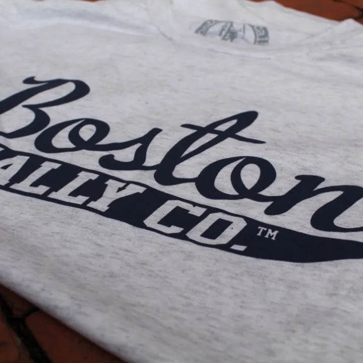 Boston Scally The Tee T-Shirt - Heather White sold by Boston Scally product image thumbnail 2