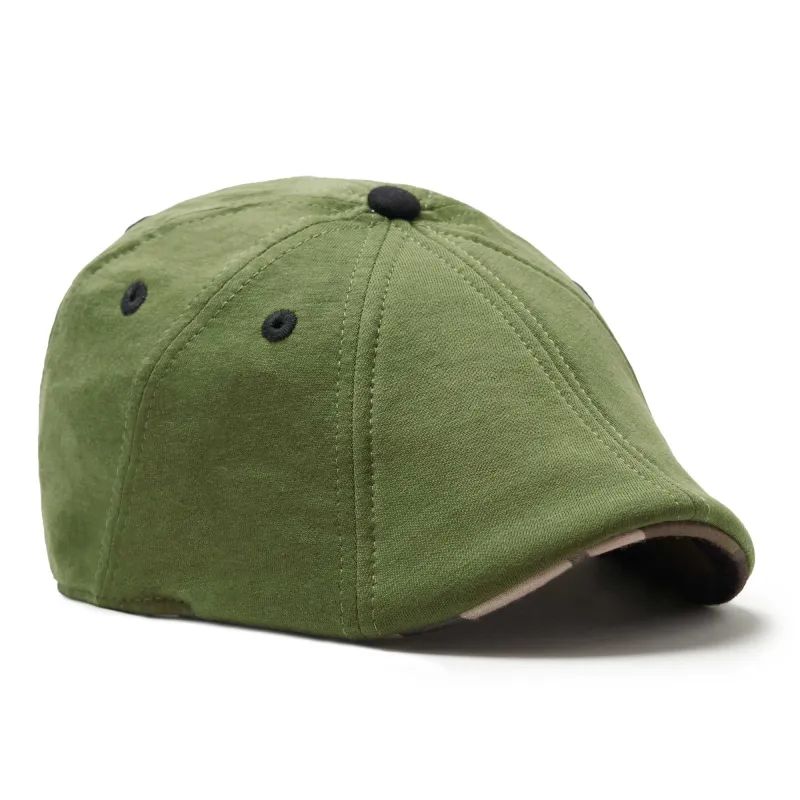 The Grunt Boston Scally Cap - Army Green sold by Boston Scally
