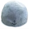 The Cape Codder Boston Scally Cap - Anchor & Saltbox Blue sold by Boston Scally