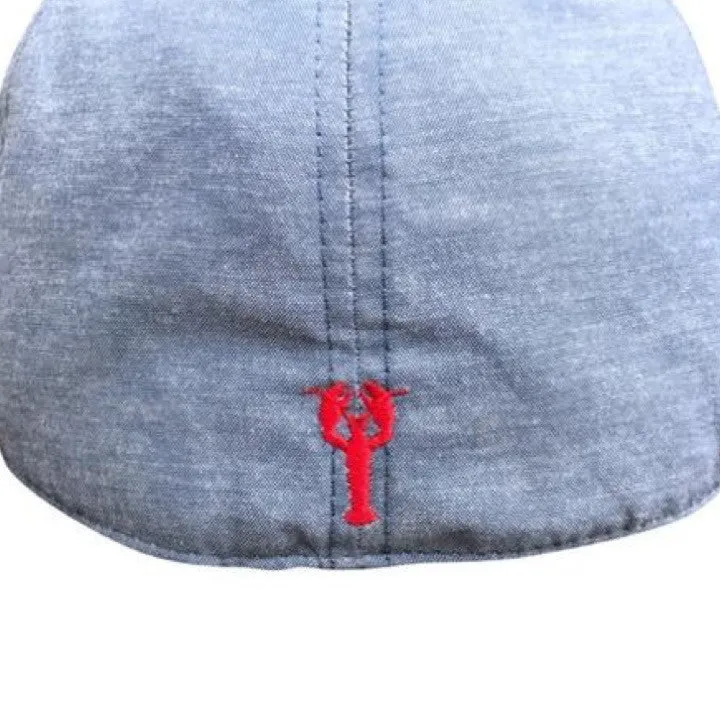 The Cape Codder Boston Scally Cap - Lobster & Saltbox Blue sold by Boston Scally product image thumbnail 2