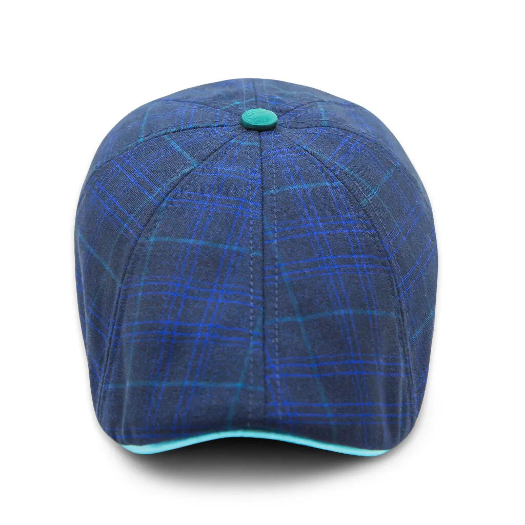 The Midnight Summer Peaky Boston Scally Cap - Plaid sold by Boston Scally product image thumbnail 4