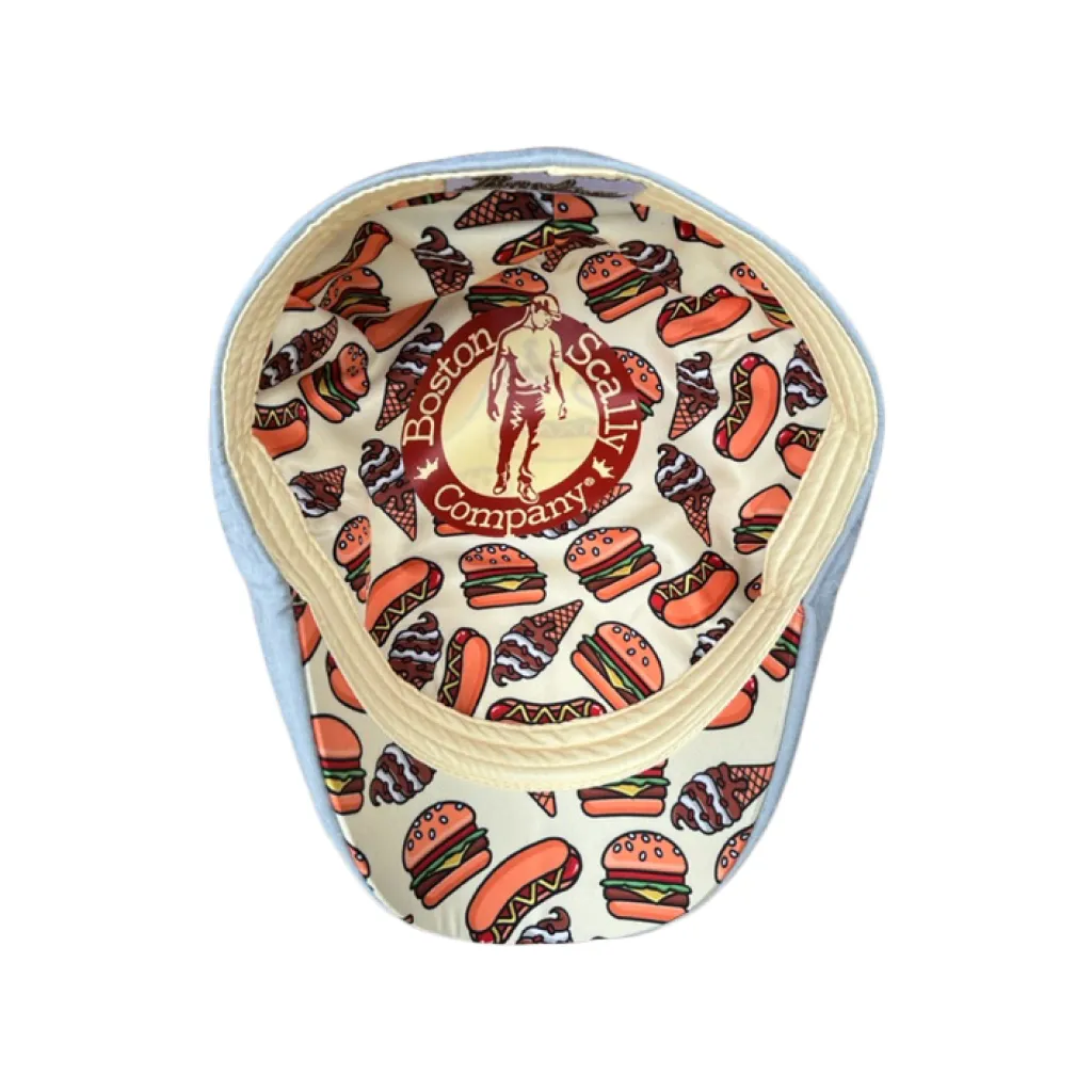 The Cookout Boston Scally Cap - Summer Grey sold by Boston Scally product image thumbnail 2