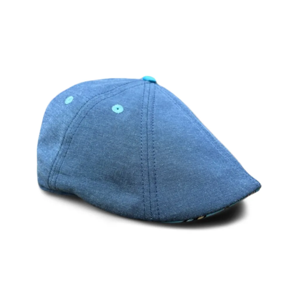 The Rocket Pop Boston Scally Cap - Breeze Blue sold by Boston Scally