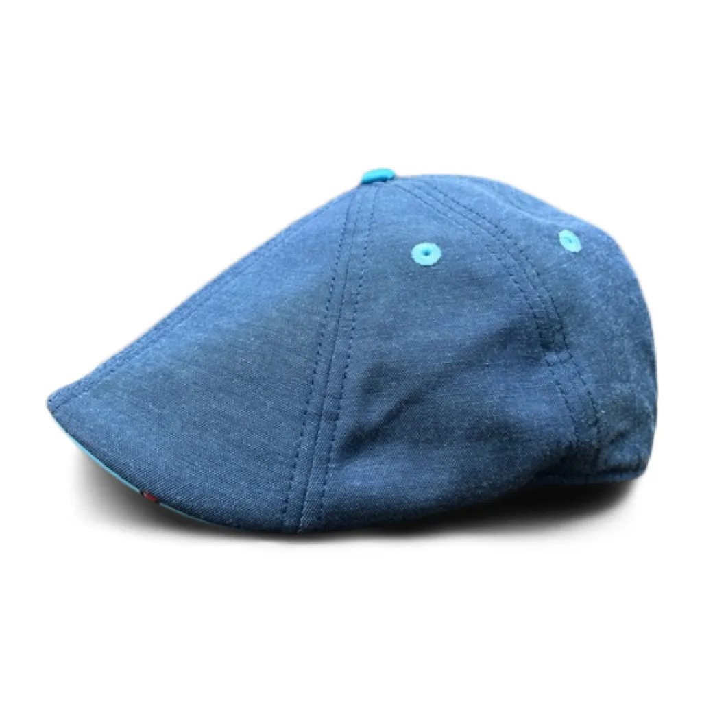 The Rocket Pop Boston Scally Cap - Breeze Blue sold by Boston Scally product image thumbnail 4