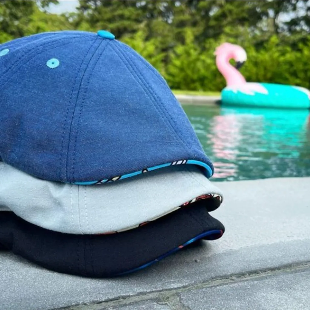 The Rocket Pop Boston Scally Cap - Breeze Blue sold by Boston Scally product image thumbnail 3