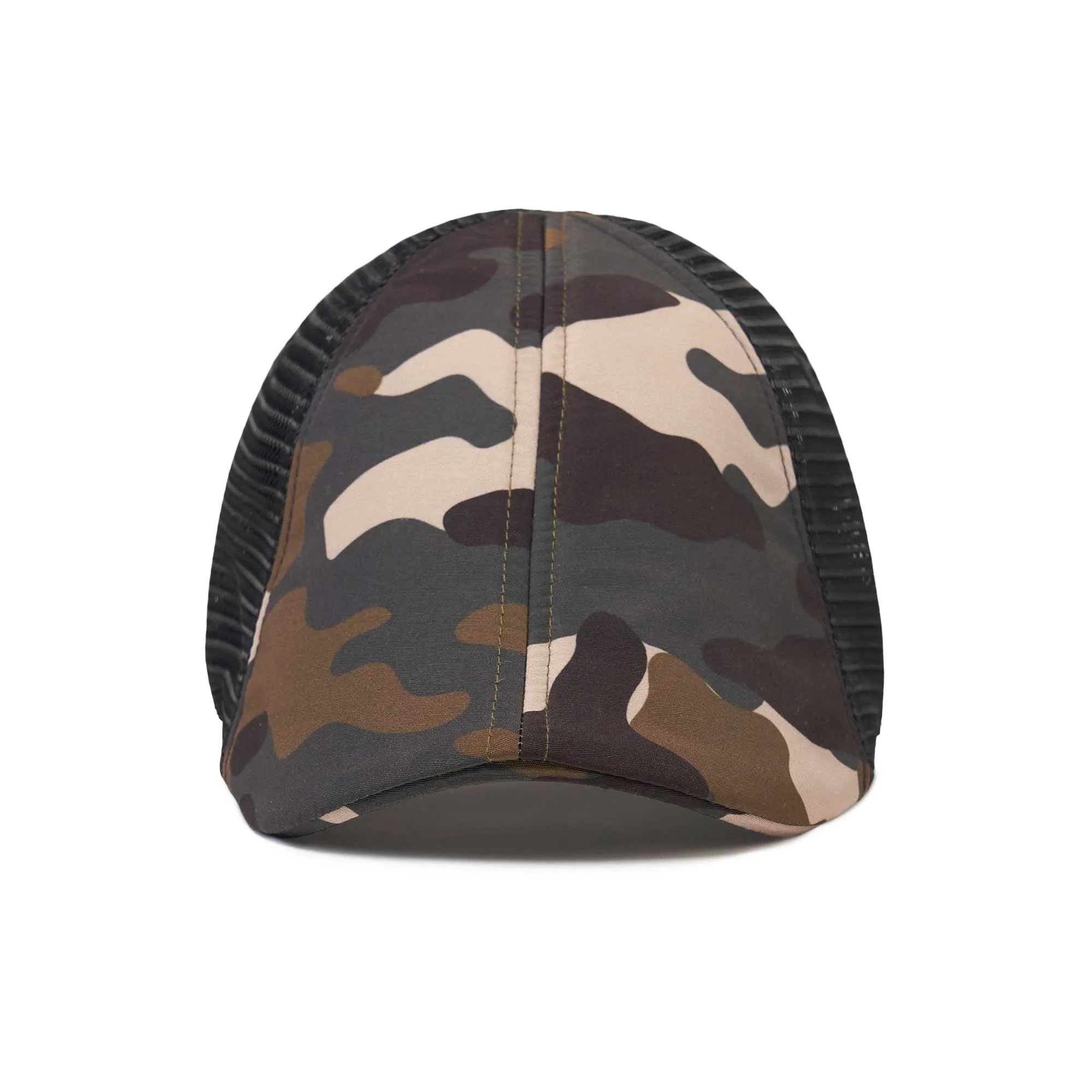 The Mesh Trucker Boston Scally Cap - Camo with Black sold by Boston Scally product image thumbnail 5