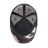 The Mesh Trucker Boston Scally Cap - Camo with Black sold by Boston Scally