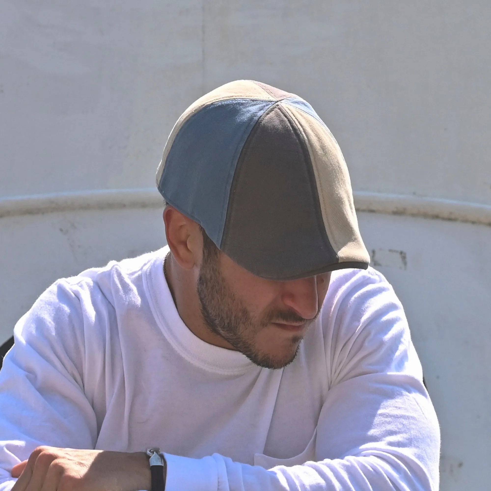 The Sailor: Sand and Sea Boston Scally Cap - Patchwork sold by Boston Scally product image thumbnail 2