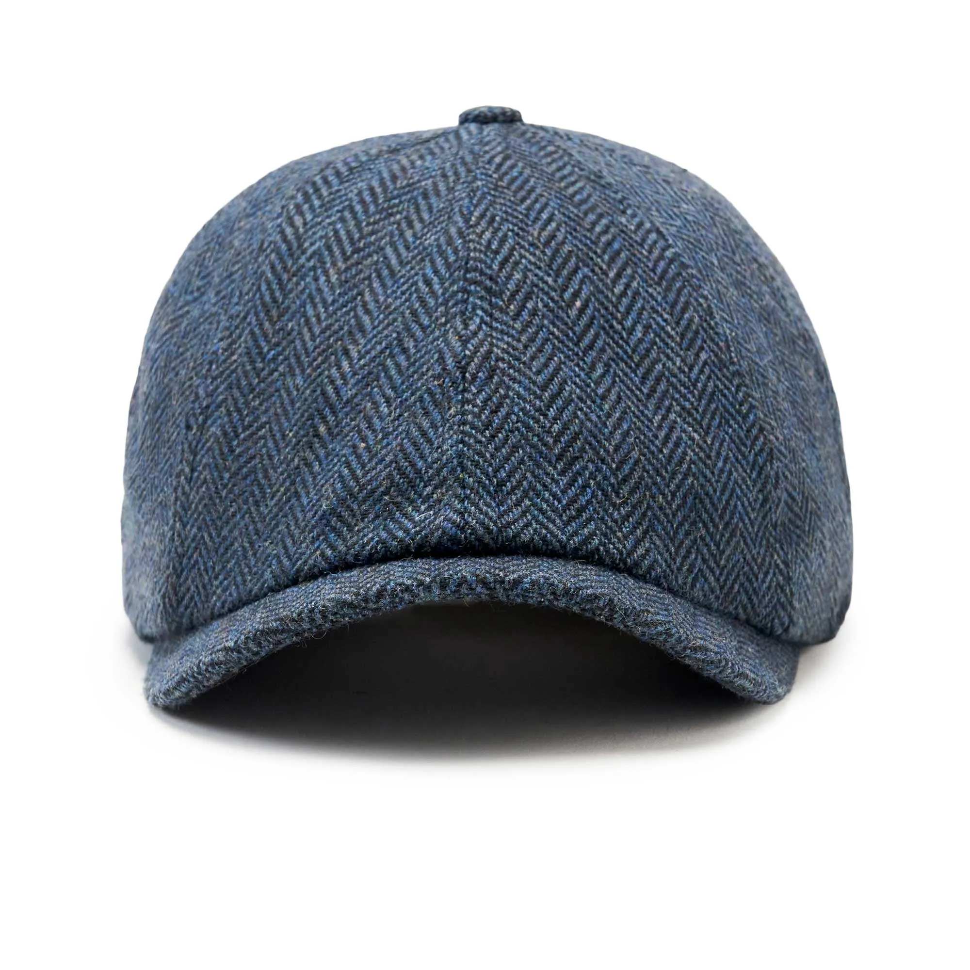The Baker Boy Boston Scally Cap - Patriot Blue Herringbone sold by Boston Scally product image thumbnail 4