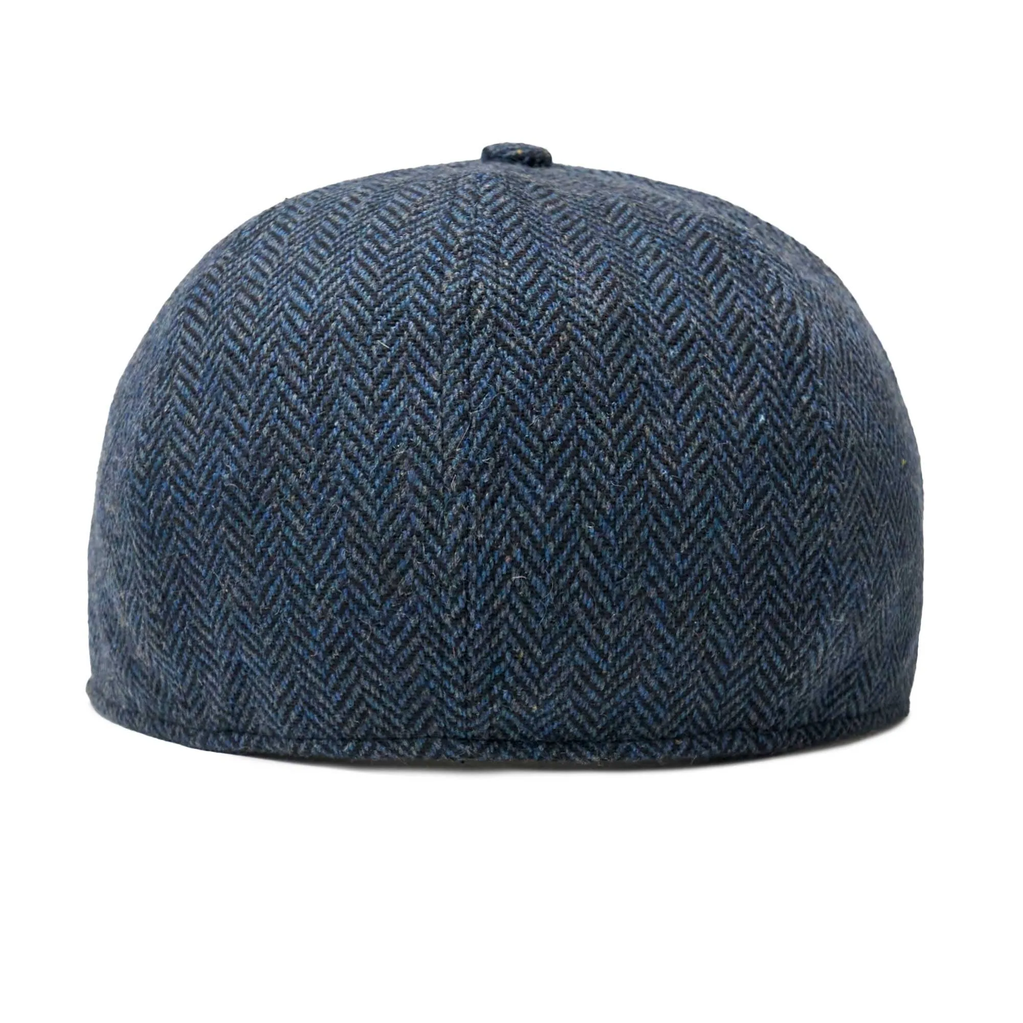 The Baker Boy Boston Scally Cap - Patriot Blue Herringbone sold by Boston Scally product image thumbnail 5