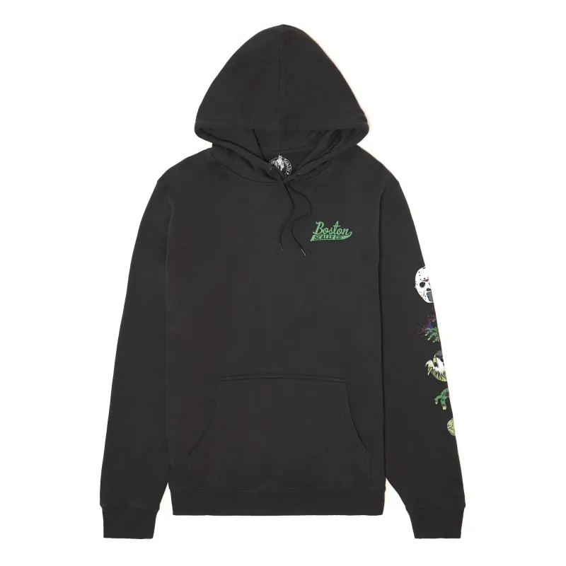 Boston Scally The Halloween Icon Hoodie - Dusk Black and Lime Green sold by Boston Scally
