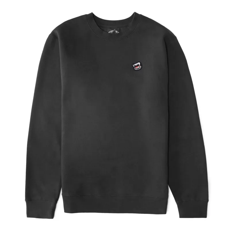 Boston Scally The Vampire Head Crewneck - Dusk Black sold by Boston Scally