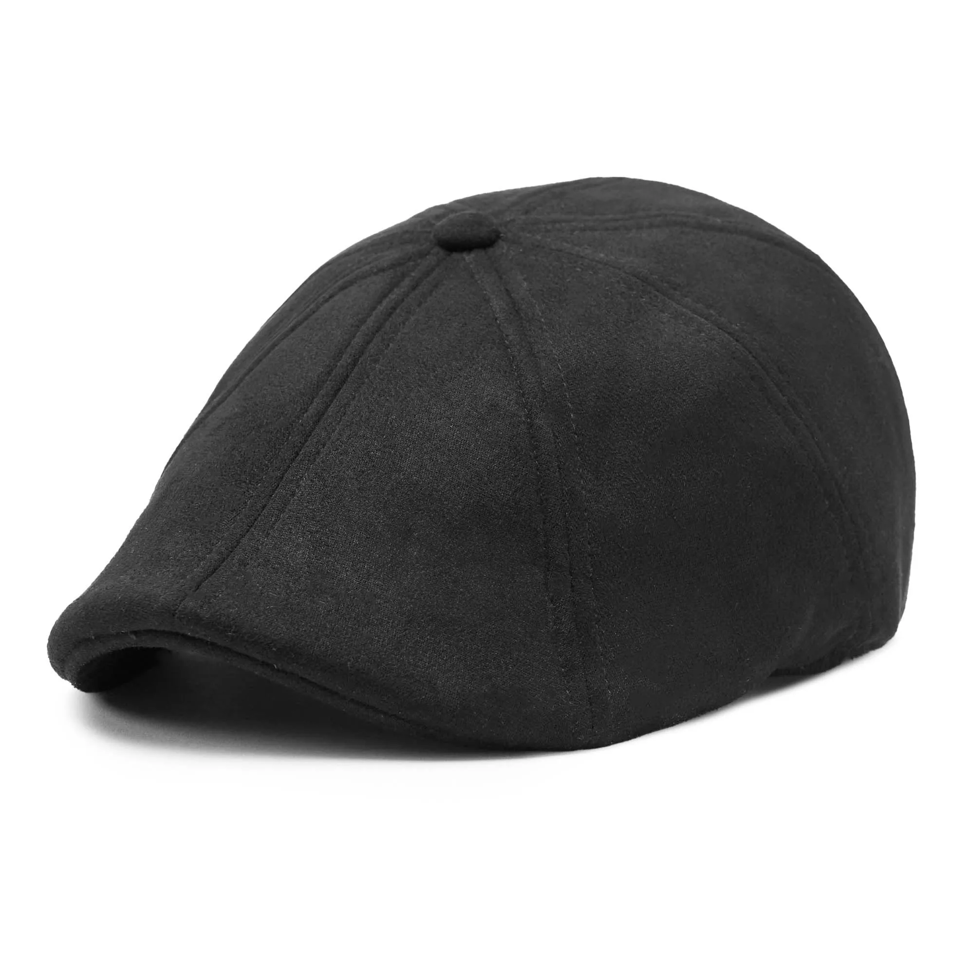 The Suede Peaky Boston Scally Cap - Black sold by Boston Scally product image thumbnail 4
