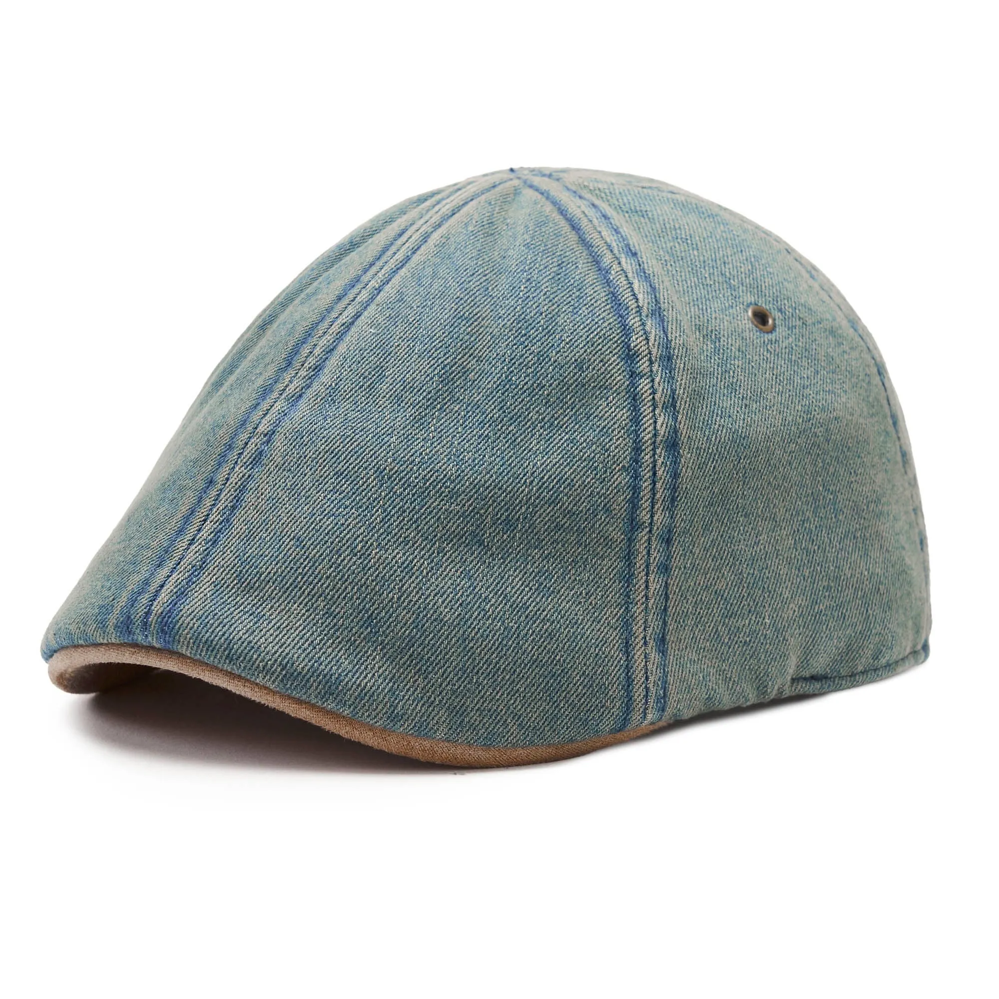 The Denim Worker Boston Scally Cap - Denim Blue sold by Boston Scally product image thumbnail 4