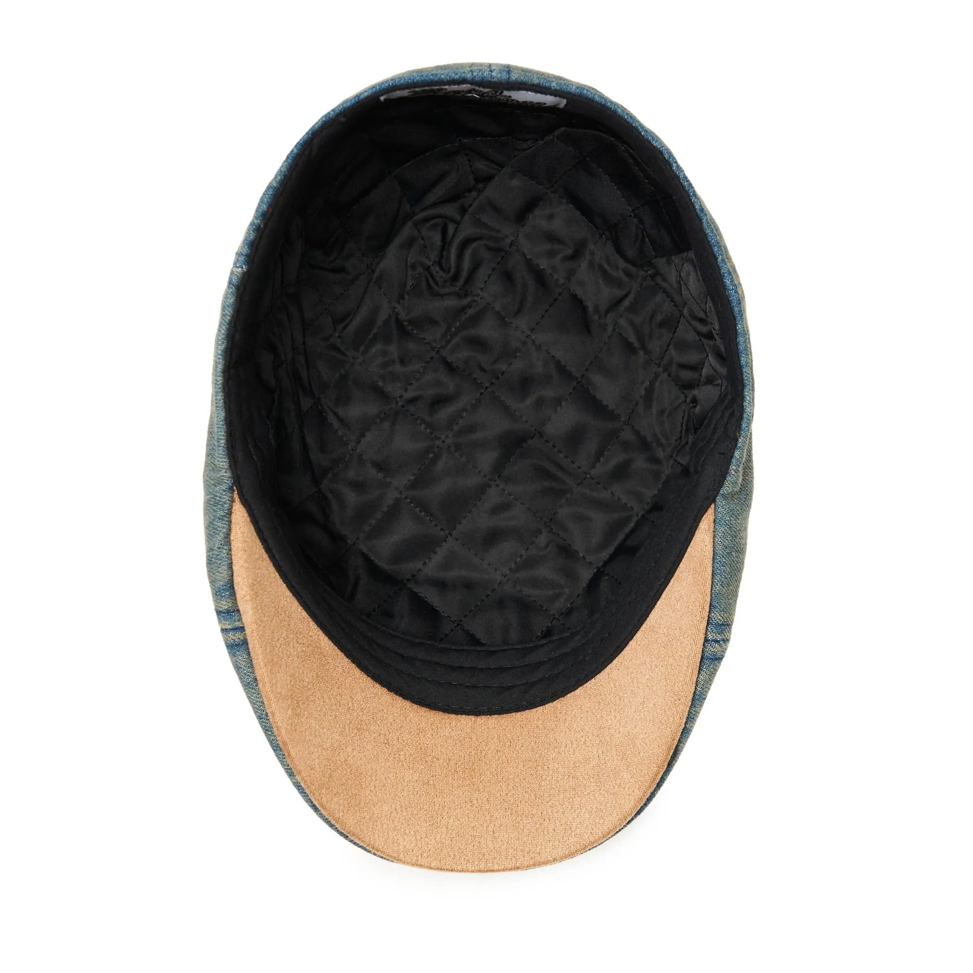 The Denim Worker Boston Scally Cap - Denim Blue sold by Boston Scally product image thumbnail 3