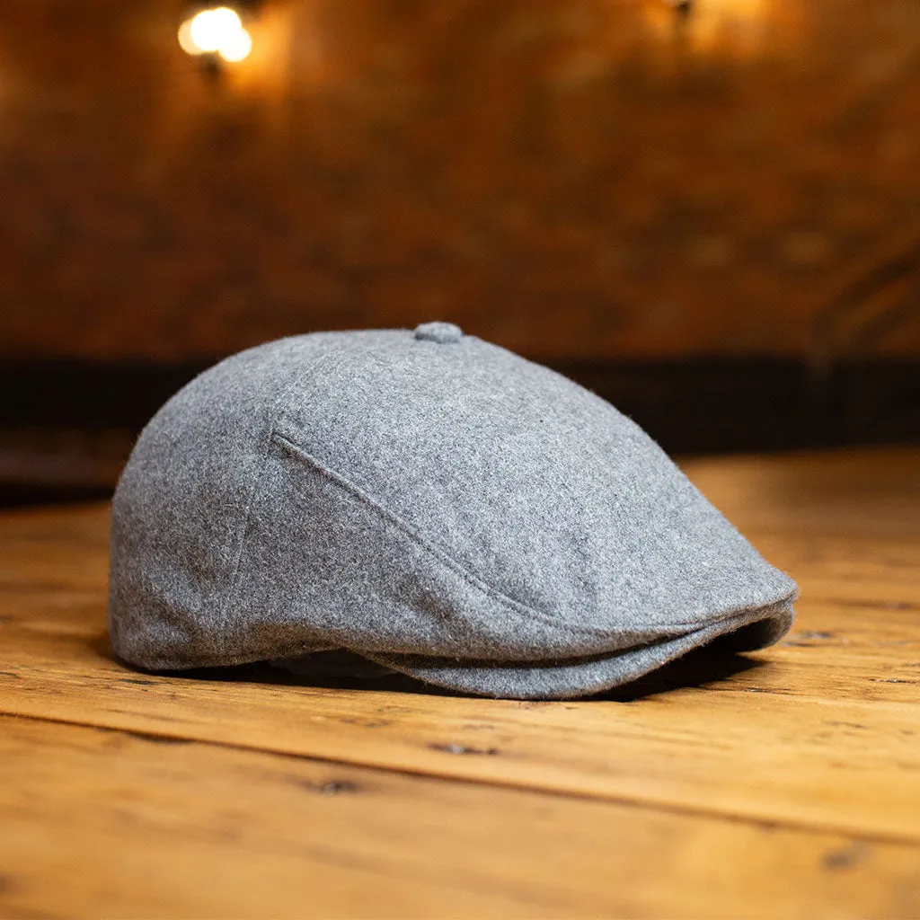 The Solid 5-Panel Boston Scally Cap - Allston Grey sold by Boston Scally product image thumbnail 3