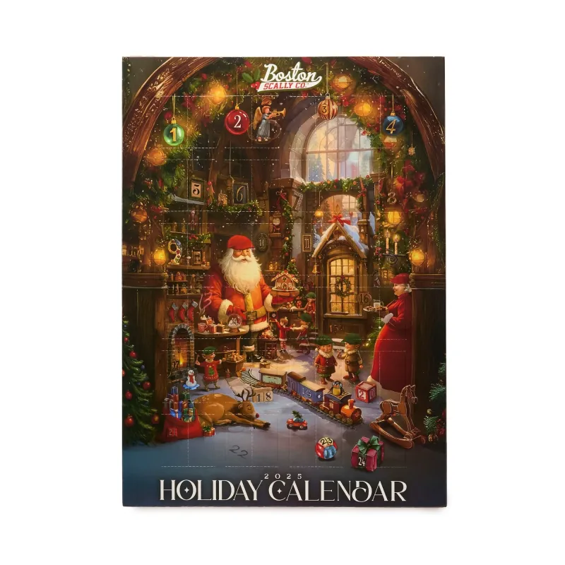 The Boston Scally 2025 Holiday Advent Calendar sold by Boston Scally