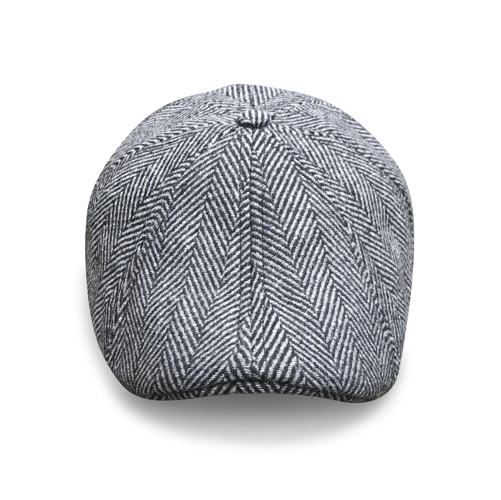 The Original Peaky Boston Scally Cap - Grey Herringbone sold by Boston Scally product image thumbnail 3