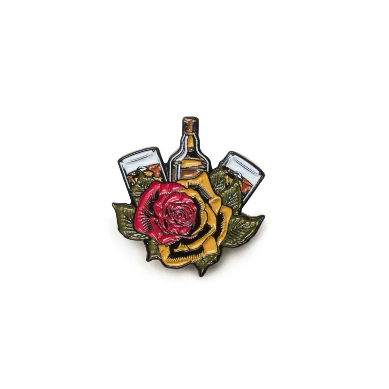 Boston Scally The Whiskey Rose Cap Pin sold by Boston Scally