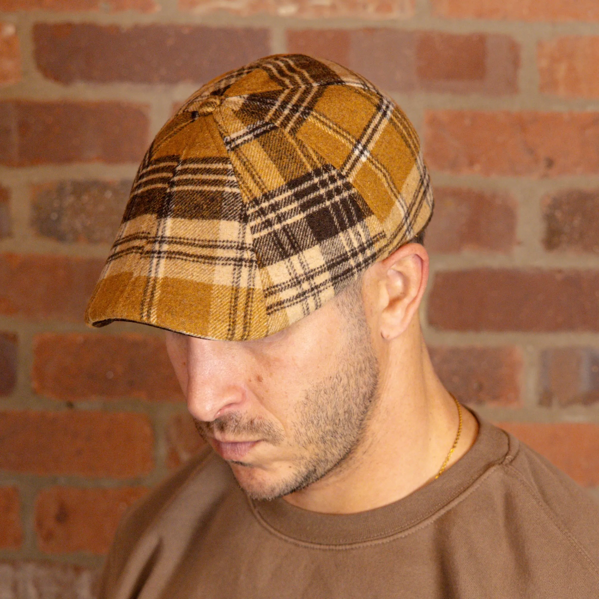 The Whiskey Rose Boston Scally Cap - Barrel-Aged Plaid sold by Boston Scally product image thumbnail 2