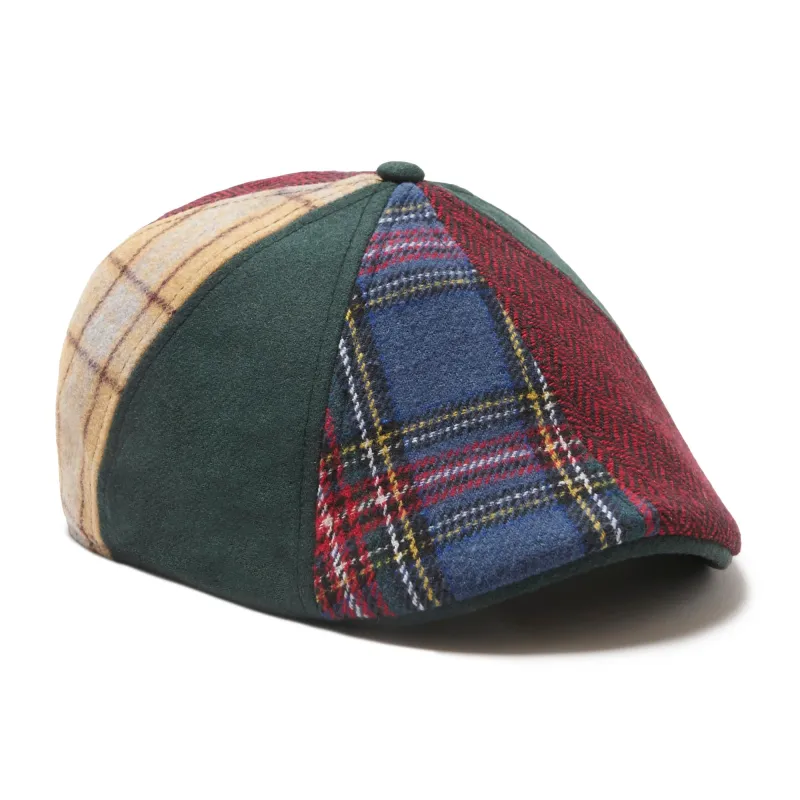The Nutcracker Boston Scally Cap - Holly & Pine Plaid sold by Boston Scally