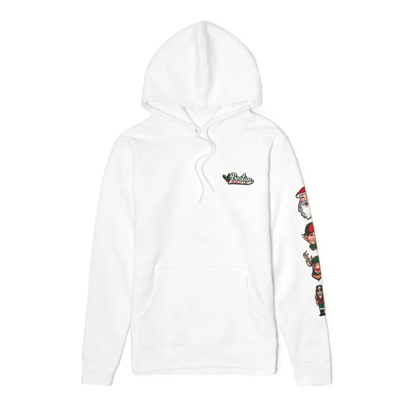 Boston Scally Holiday Icon Hoodie - White sold by Boston Scally