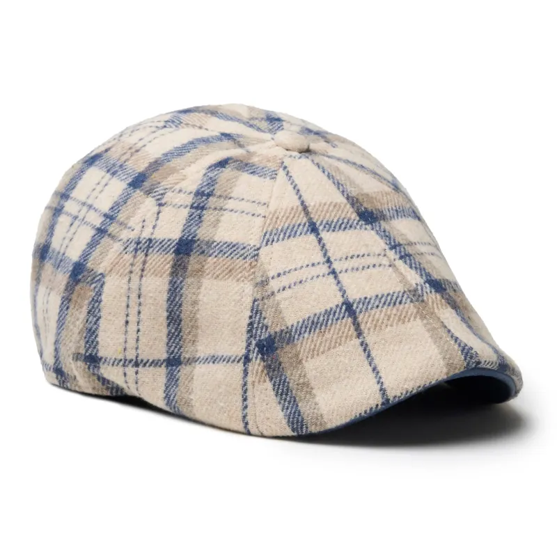 The Winter Rose Boston Scally Cap - Frozen Plaid sold by Boston Scally