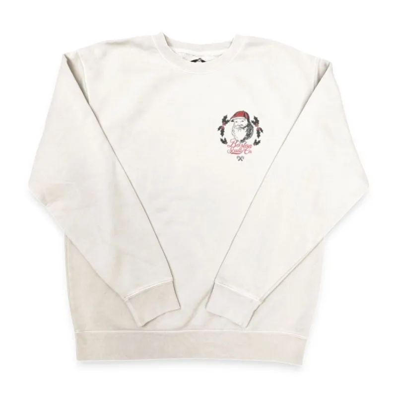 Boston Scally The Kringle Crewneck - Ivory sold by Boston Scally