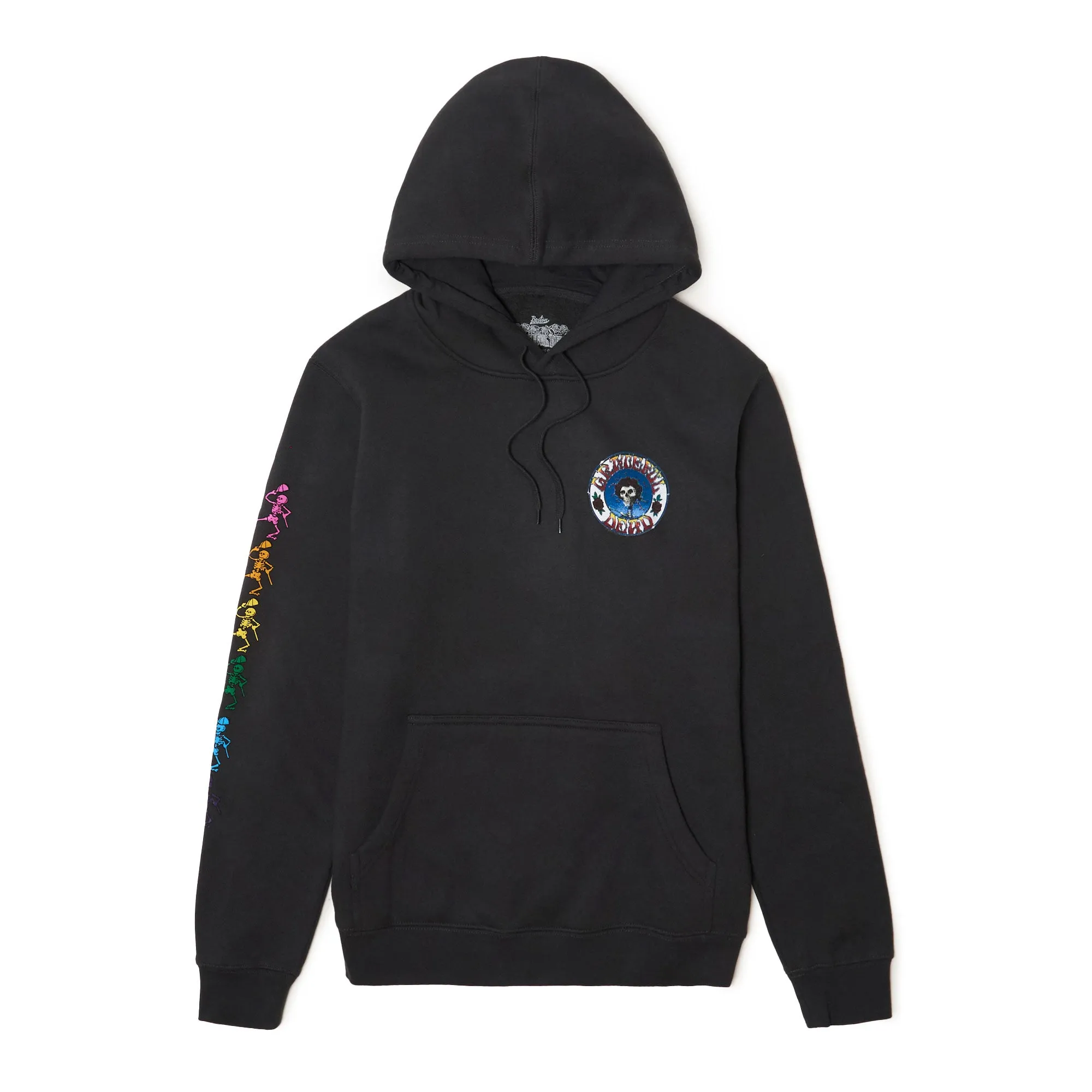 Boston Scally The Grateful Dead Dancing Skeleton Hoodie - Black sold by Boston Scally