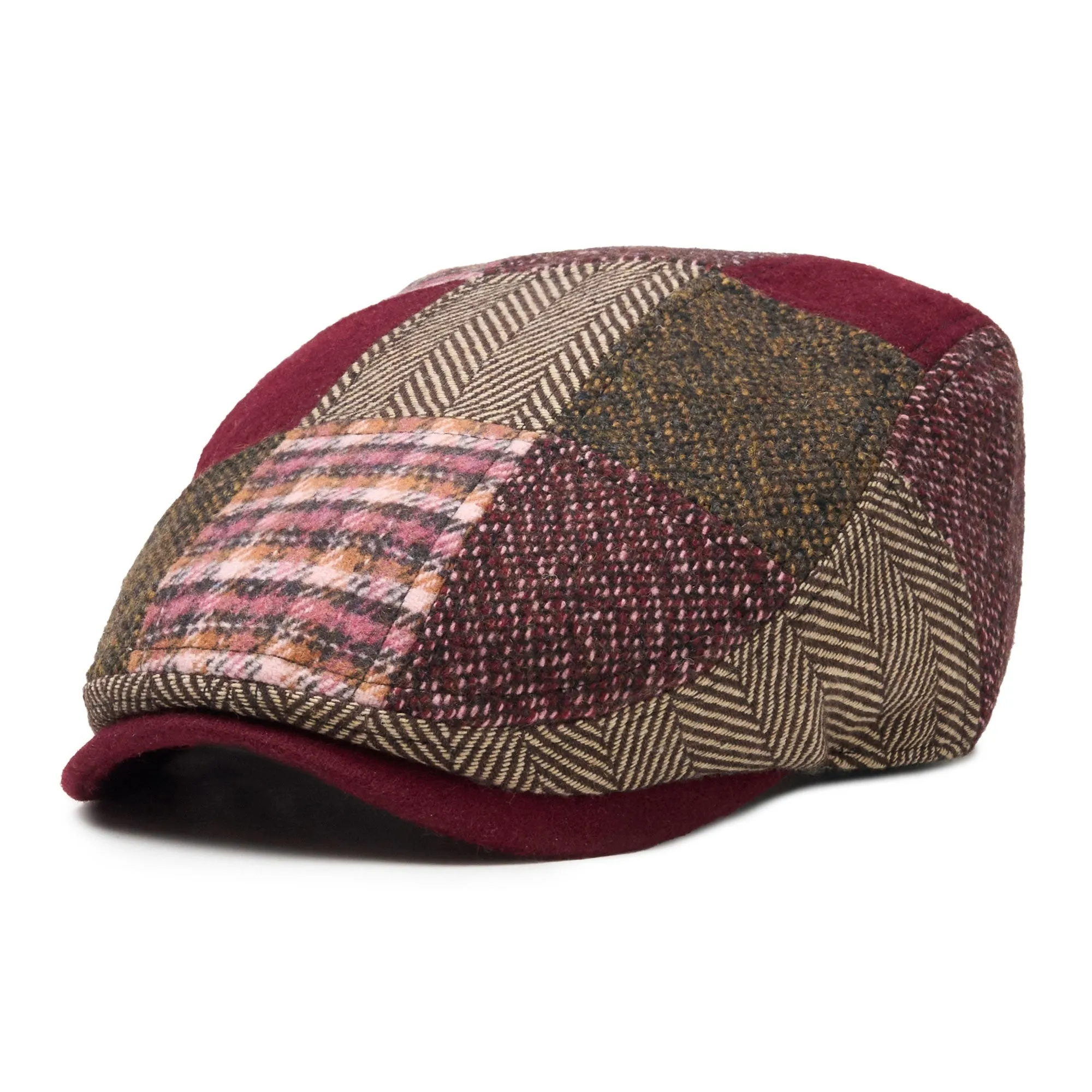 The Box Of Chocolates Boston Scally Cap - Valentine Patchwork sold by Boston Scally product image thumbnail 3