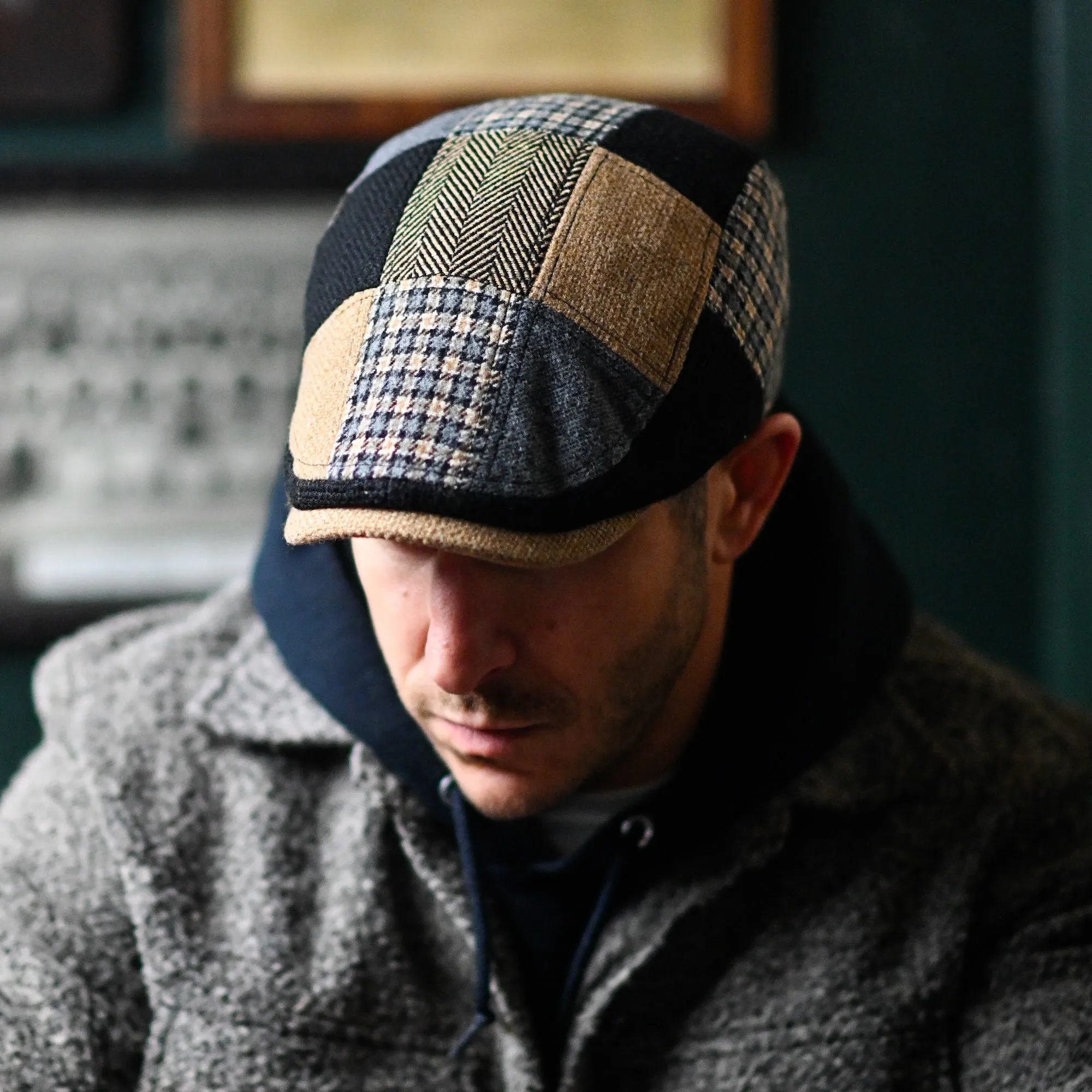 The Guinness Gilroy Boston Scally Cap - Patchwork sold by Boston Scally product image thumbnail 2