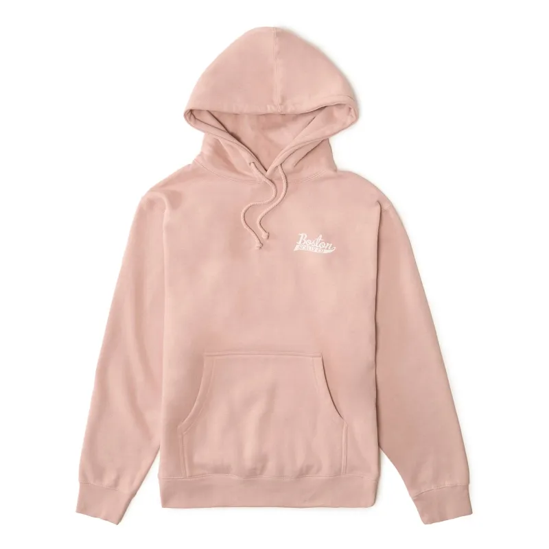 Boston Scally The Egghead Hoodie - Dusty Pink made by Boston Scally