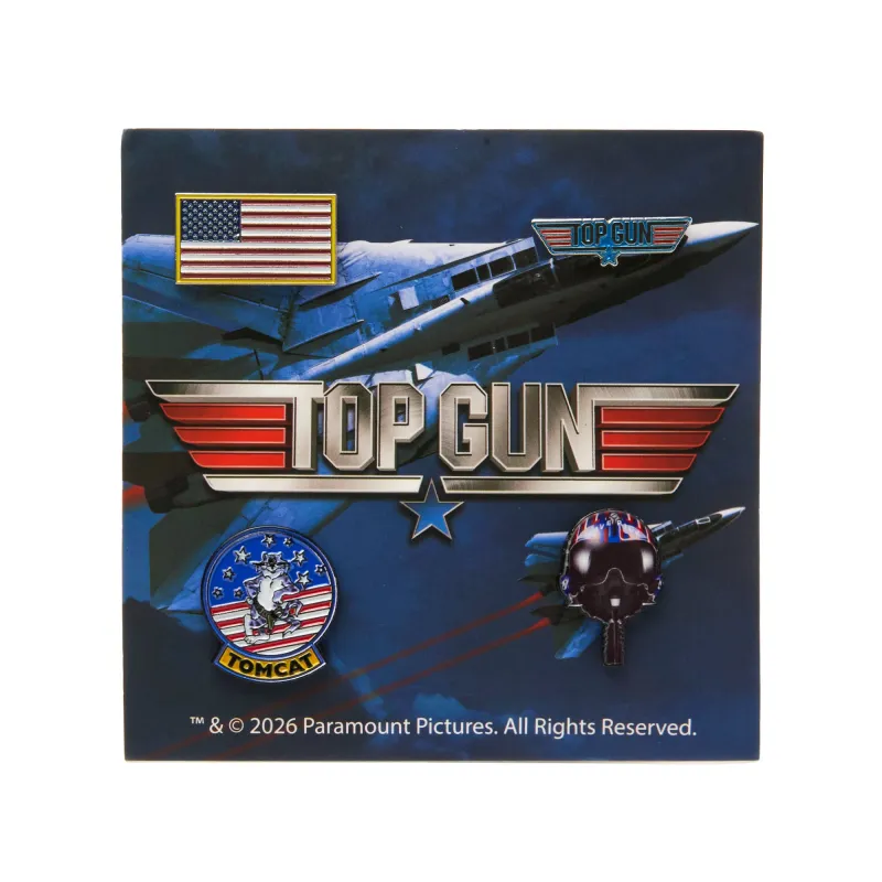 Boston Scally Top Gun Pin Set made by Boston Scally