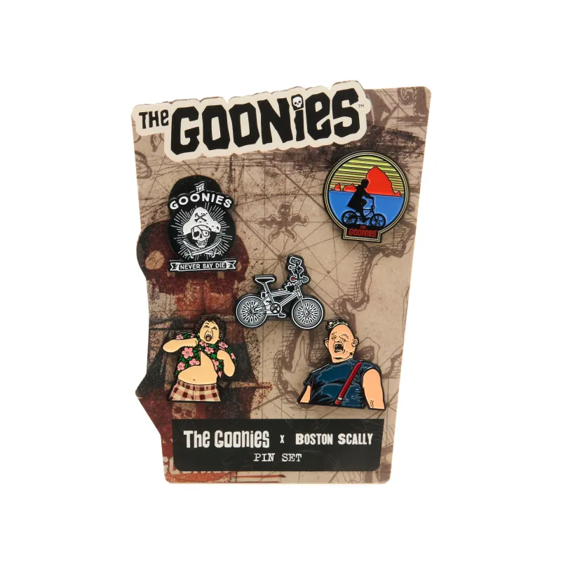 Boston Scally The Goonies Cap Pin Set made by Boston Scally