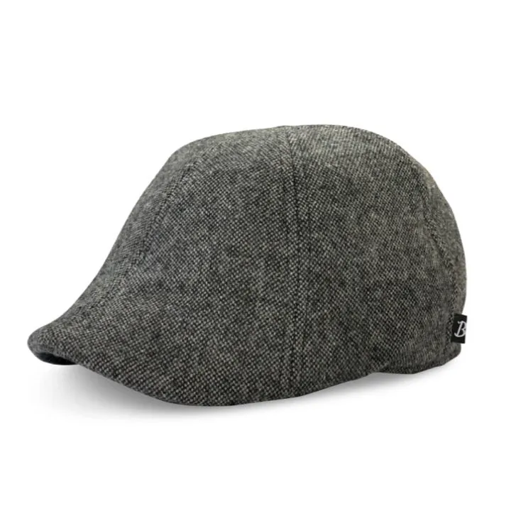 The Bareknuckle Boston Scally Cap - Charcoal & Slate sold by Boston Scally