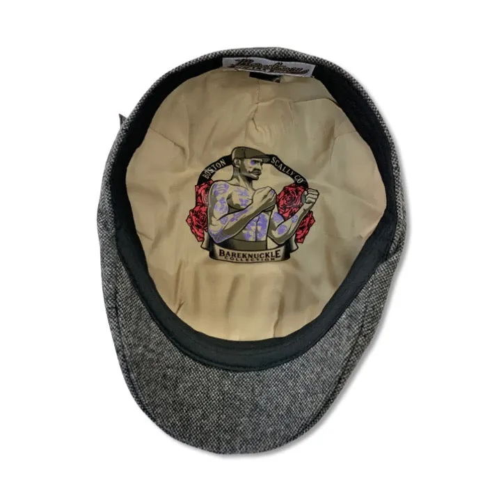 The Bareknuckle Boston Scally Cap - Charcoal & Slate sold by Boston Scally product image thumbnail 2