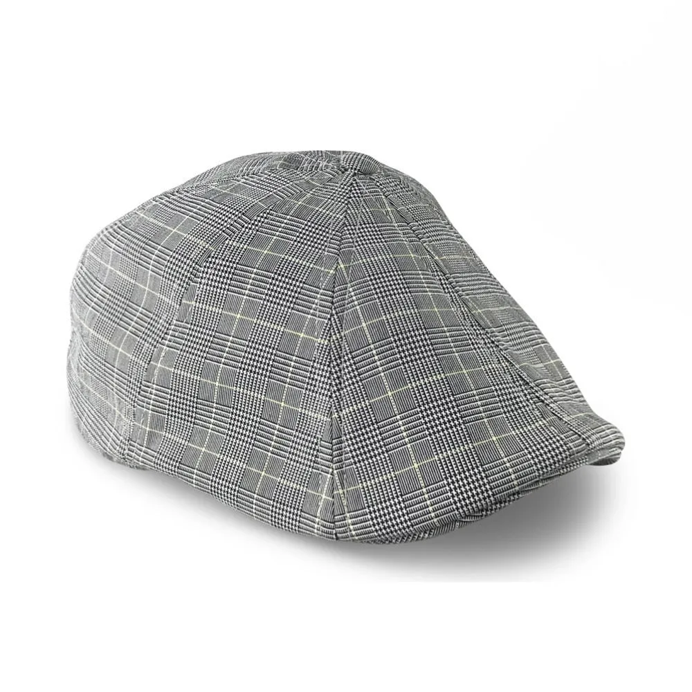 The Caddy Boston Scally Cap - Fairway Plaid sold by Boston Scally
