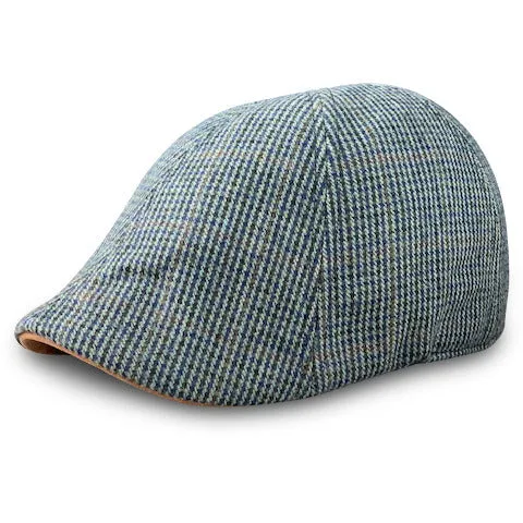 The Homage Boston Scally Cap - Clover & Navy Houndstooth sold by Boston Scally product image thumbnail 3