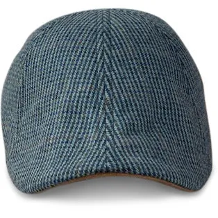 The Homage Boston Scally Cap - Clover & Navy Houndstooth sold by Boston Scally product image thumbnail 4