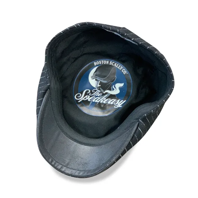 The Speakeasy Boston Scally Cap - Black sold by Boston Scally product image thumbnail 2