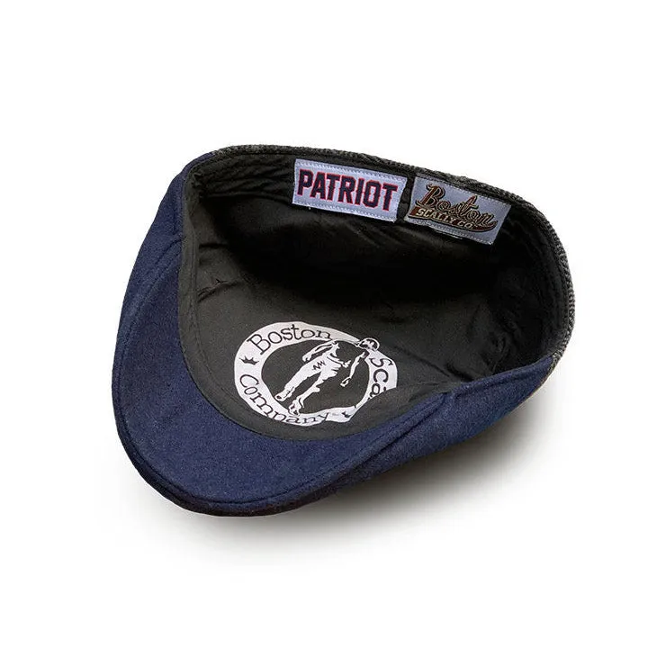 The Patriot Game Day Boston Scally Cap - Dark Grey Herringbone sold by Boston Scally product image thumbnail 2