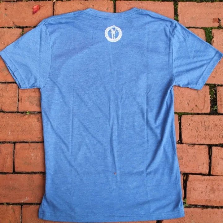 Boston Scally The Tee T-Shirt - Blue sold by Boston Scally product image thumbnail 3