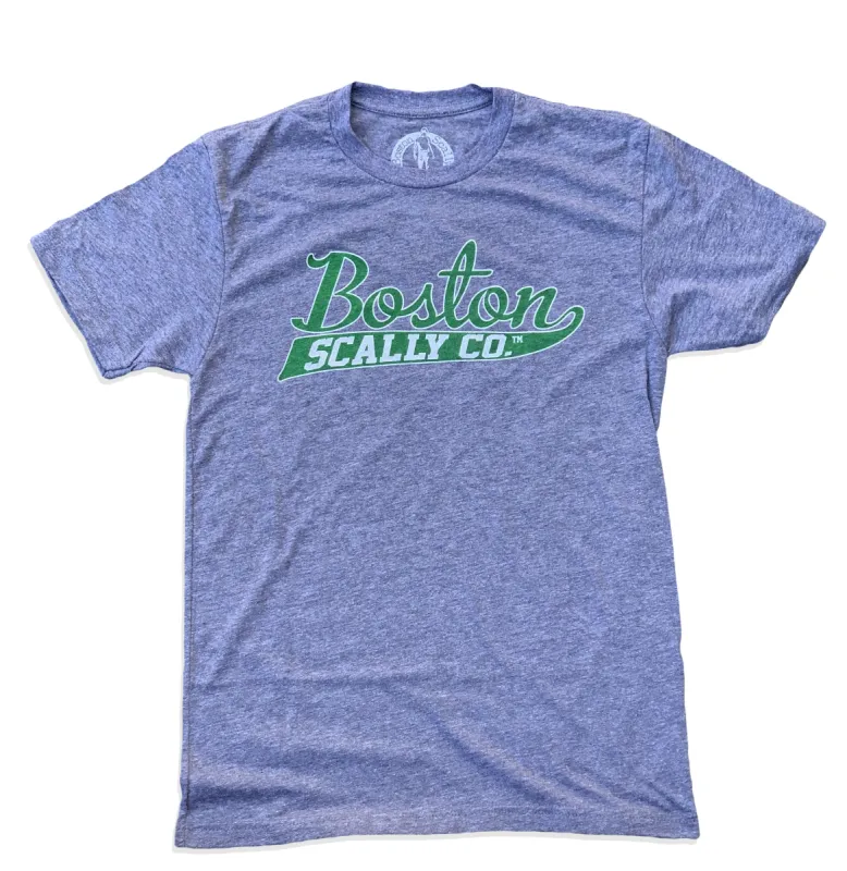 Boston Scally The Shamrock Limited Edition Tee T-Shirt - Grey sold by Boston Scally