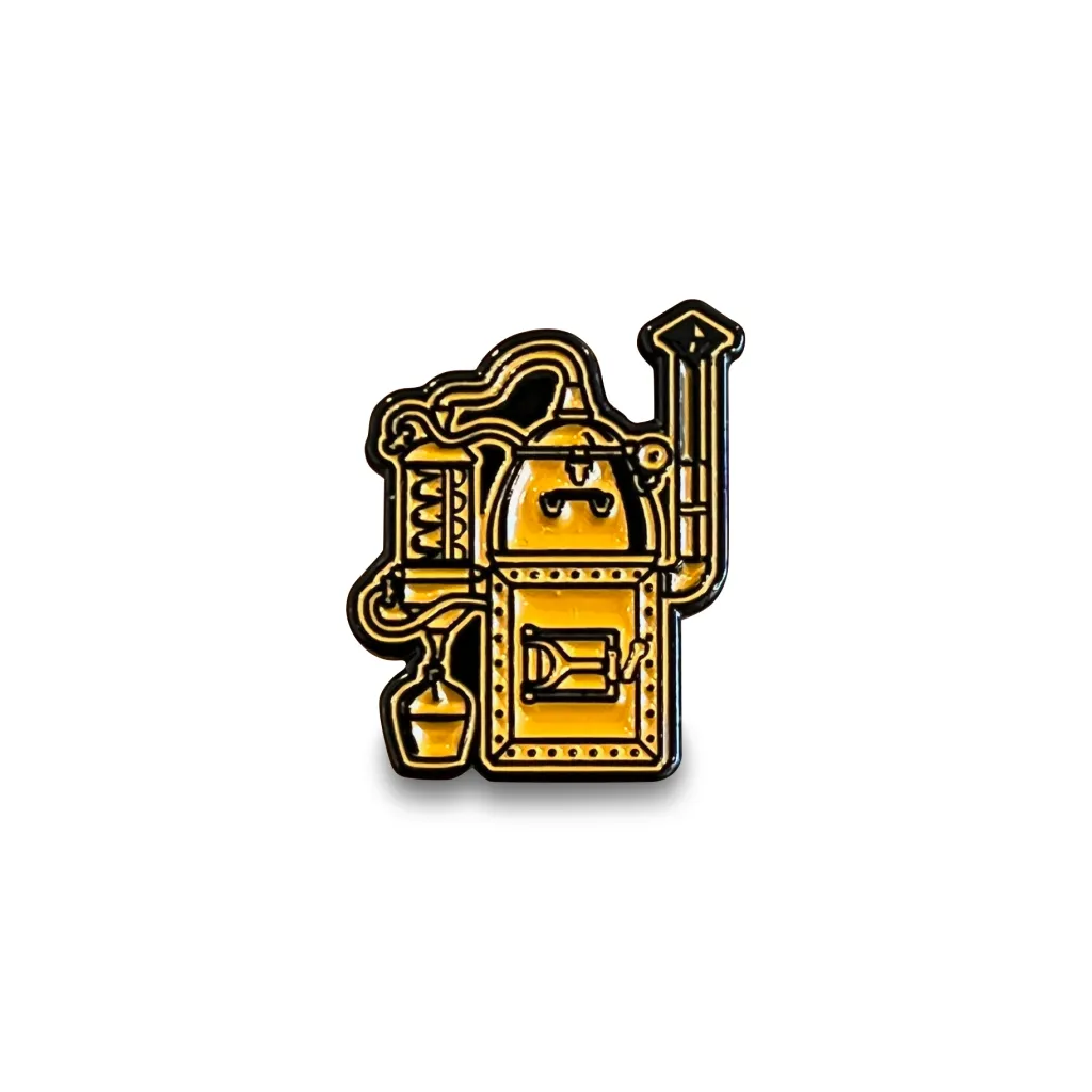 Boston Scally The Distillery Cap Pin sold by Boston Scally