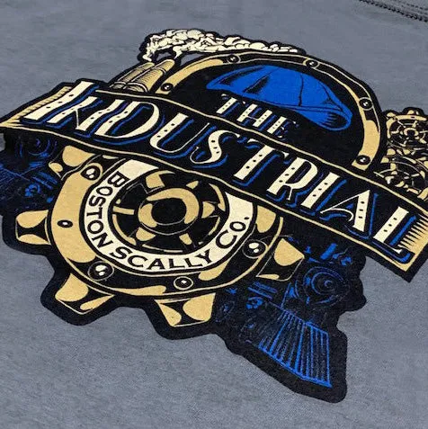 Boston Scally The Industrial Pocket Tee T-Shirt - Metal Grey sold by Boston Scally product image thumbnail 3